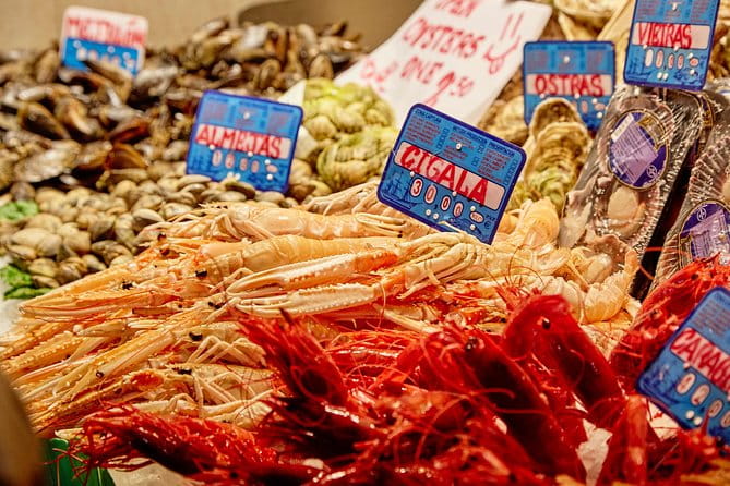 Dalí Museum + Market to Fork hands-on cooking class with Chef Yves - Shopping at La Boqueria Market — The Heart of Catalan Food