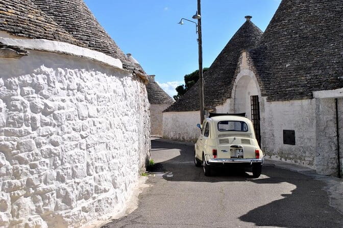 Day tour aboard a Fiat 500 Alberobello - An In-Depth Look at the Tour Experience