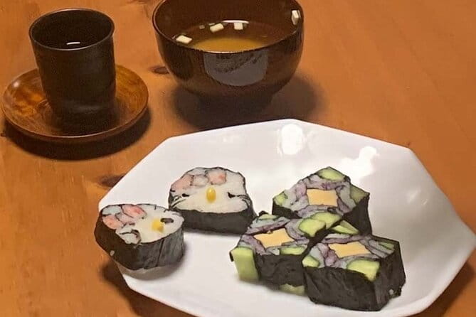 Decorated Sushi Making Experience in Kyoto - Matcha Experience