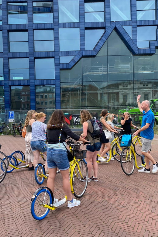 Delft - Step/scootertour in and around the city - Agnetapark: The Social Paradise