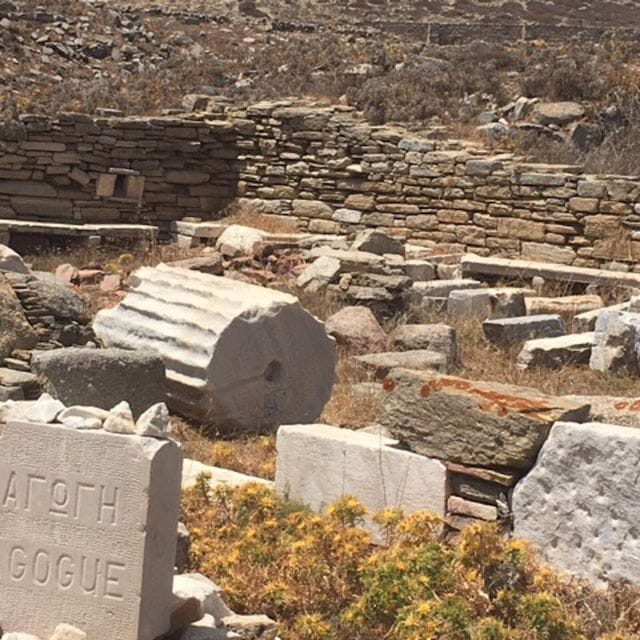 Delos Synagogue: Jewish Heritage Private Tour From Mykonos - Itinerary