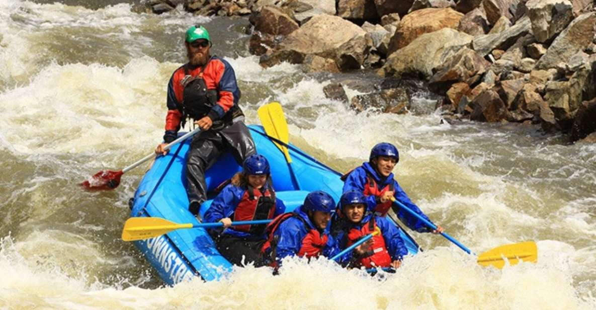 Denver: Upper Clear Creek Intermediate Whitewater Rafting - Booking and Cancellation