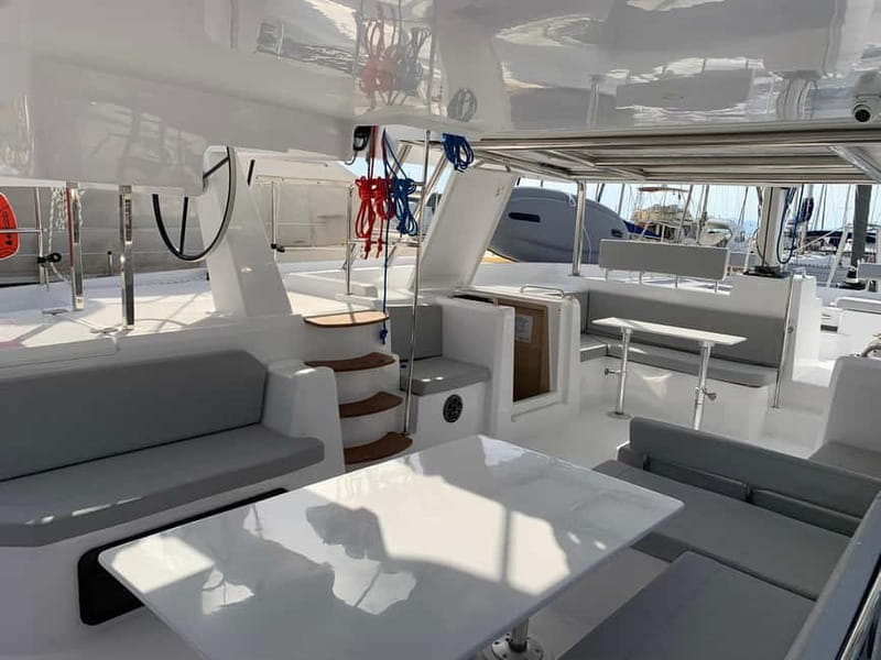 Departure from BRUSC: Half-day catamaran cruise - An Authentic Slice of Provence by Catamaran