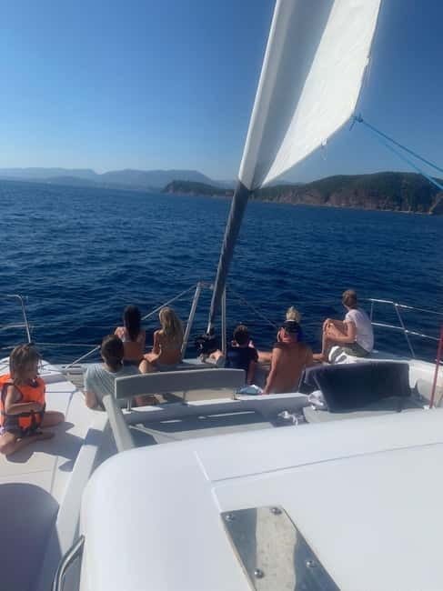 Departure from BRUSC: Half-day catamaran cruise - Key Points / Takeaways