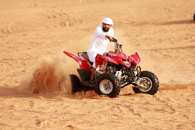 Desert Safari With BBQ Dinner, Quad Ride And And Sand-boarding - Dune Bashing in 4x4