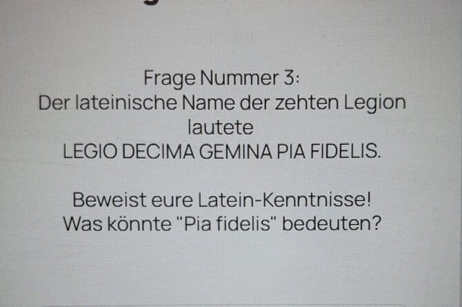 Digital puzzle tour with Marcus Aurelius' order - FAQ