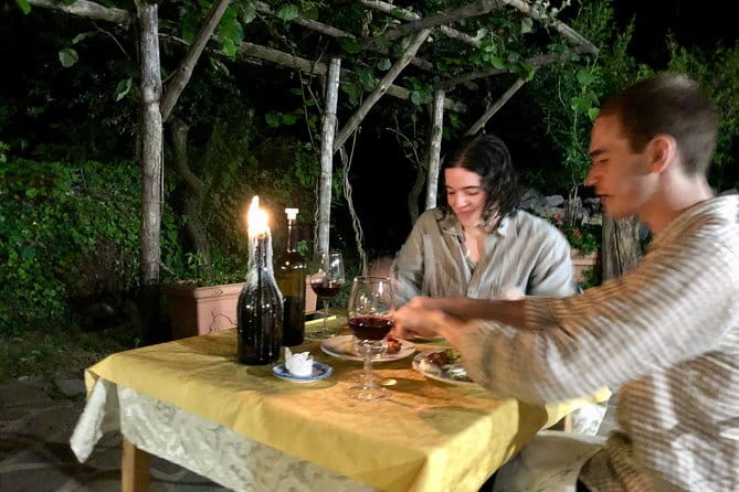 Dine in our Family run Farmhouse - Traditional organic Food & Wine - Authentic Organic Food and Wine on a Family-Run Farm in Positano