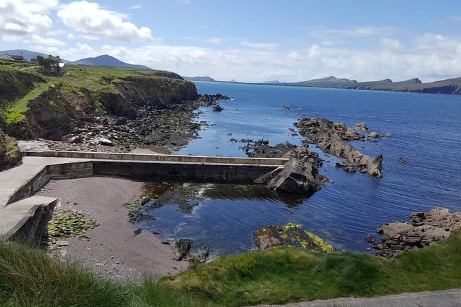 Dingle: Slea Head Drive Tour Full Day - Personal Chauffeur Guide - Brandon Creek, Minard Castle, and the Conor Pass: Iconic Views and Historic Ruins