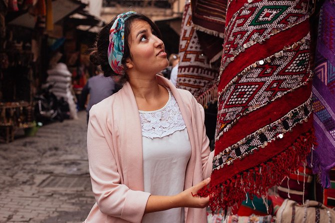 Discover Marrakech Like a Local Private Tour - Enjoying Mint Tea at Rooftop Café