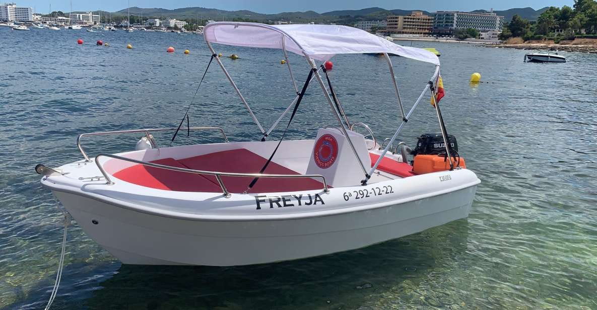 Discover the Ibiza Beaches on a Boat Without License 8H - Key Points