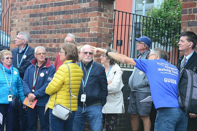 Discovering Birmingham 2 Hour Walking Tour to the Jewellery Quarter - Additional Information for Visitors