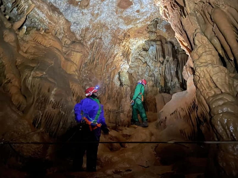 Discovery caving - Grotte Arva Claire - The Adventure Itself: Rope and Zip Line Fun