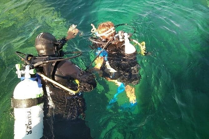 Diving baptism with cylinders (Introdive) at the Capo Carbonara Marine Protected Area - Introduction: A Snorkeler’s Step Into the Underwater World