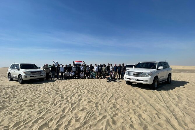 Doha Half Day Desert Safari Dune Bashing Camel Ride Sandboarding - Pricing and Cancellation Policy