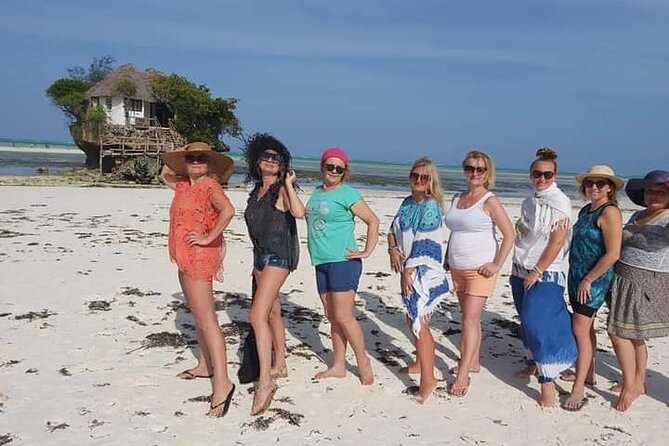 Dolphin Tour, Jozani Forest, Jambiani Kuza Cave, Paje Beach &The Rock Restaurent - The Rock Restaurant