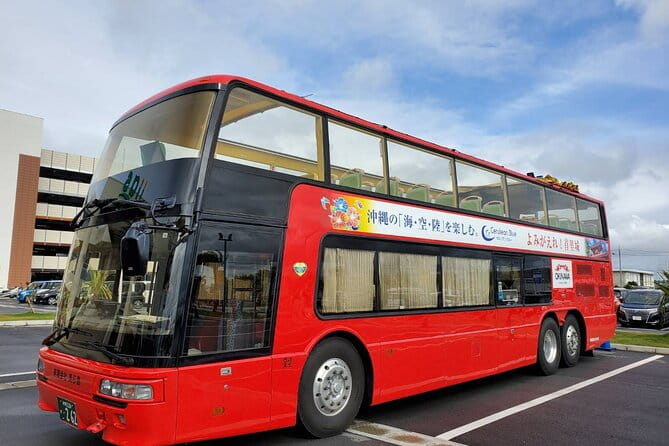 Double-Decker Open Top Bus Okinawa to Umikaji Terrace - Inclusions