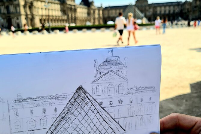 Drawing Workshop/Creative Notebook & Cultural Walk in the Tuileries - Cancellation Policy