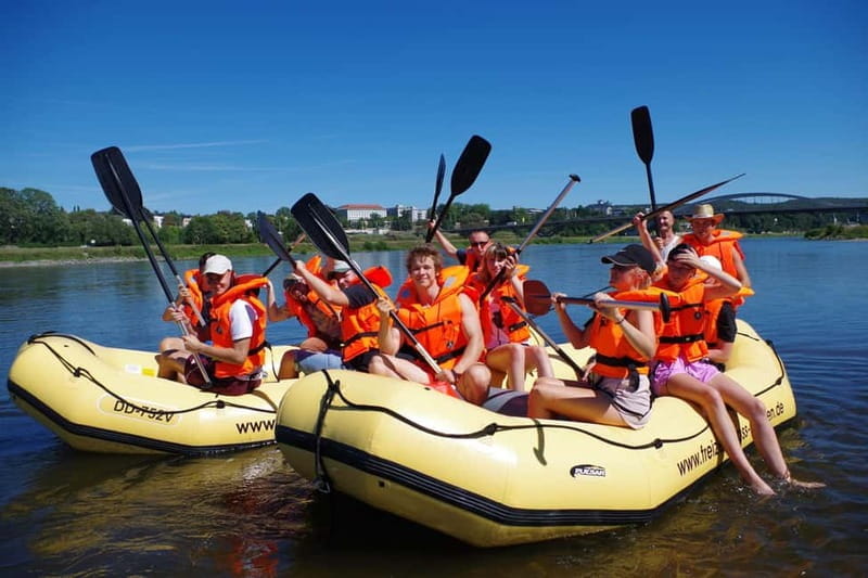 Dresden: Bootstour im Schlauchboot von Loschwitz -Altstadt - Discover Dresden from the Water: A Practical Guide