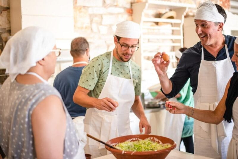 Drios: Greek Cooking Class with a Local Chef, Wine, & Meal - Key points / Takeaways