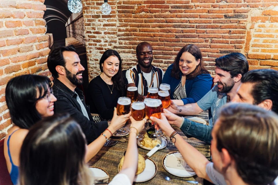 Drunken Tapas Food Tour With Dinner in Madrid - Booking Information