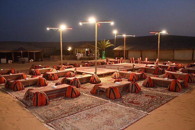 Dubai: Quad Bike Safari, Camels, & Camp With BBQ Dinner - Camel Ride and Bedouin Camp