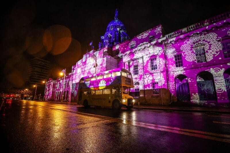 Dublin: Christmas Lights Festive Bus Tour with Afternoon Tea - Frequently Asked Questions