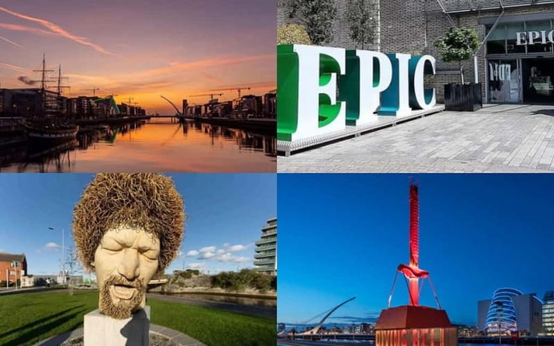 Dublin: Docklands, EPIC and Tall Ship Experience - Walking to the Jeanie Johnston Tall Ship