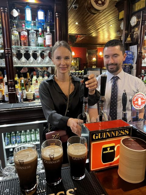 Dublin: Guinness Storehouse & Perfect Pint Tour Experience - Luxury Transport for the Pub Tour