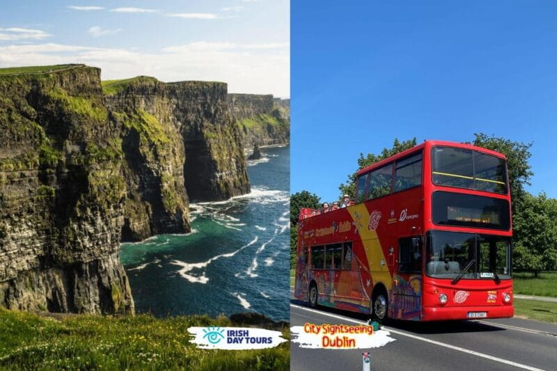 Dublin: Hop-On Hop-Off Bus Tour with Cliffs of Moher Tour - Discovering Dublin at Your Own Pace