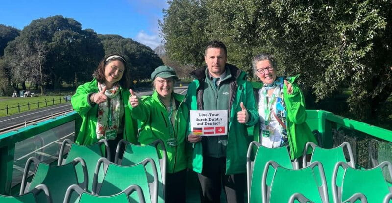 Dublin: Hop-on Hop-off Tour with Live German Commentary - Key points / Takeaways