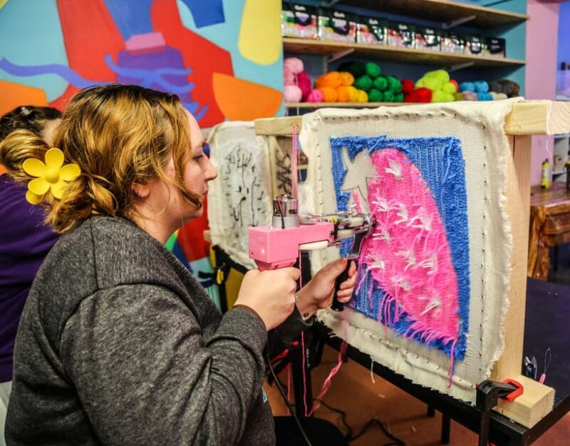 Dublin: Tuft Your Own Rug Workshop - Key Points / Takeaways