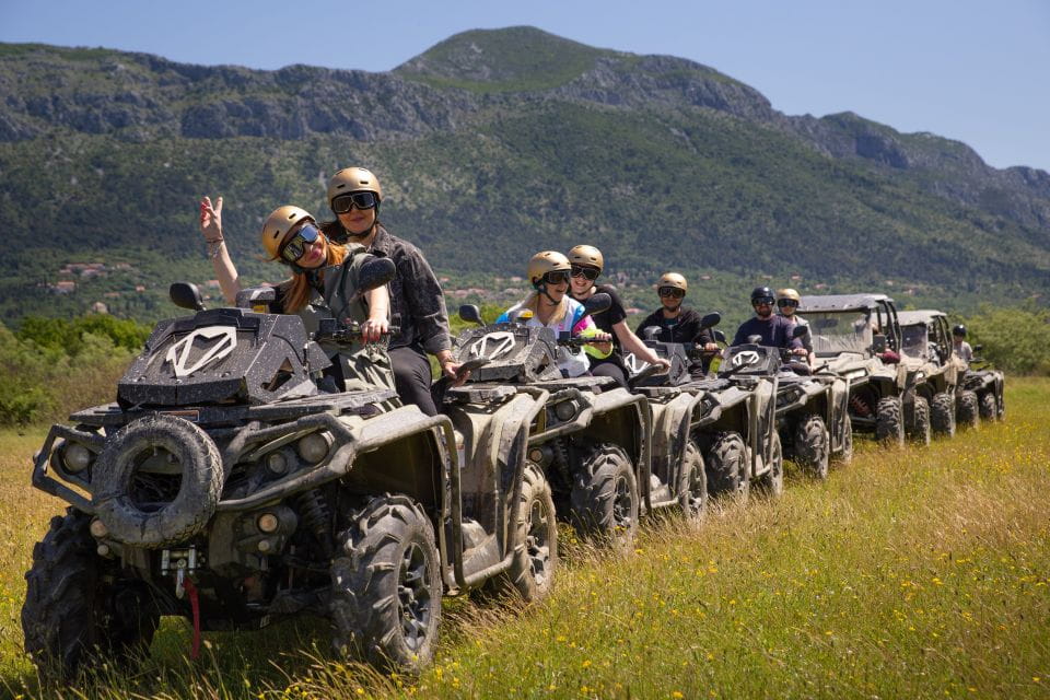Dubrovnik: Kojan Koral ATV Quad Safari - Wine and Refreshments