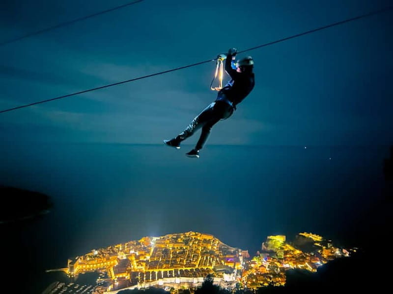 Dubrovnik Night Zipline Experience - Key points / Takeaways