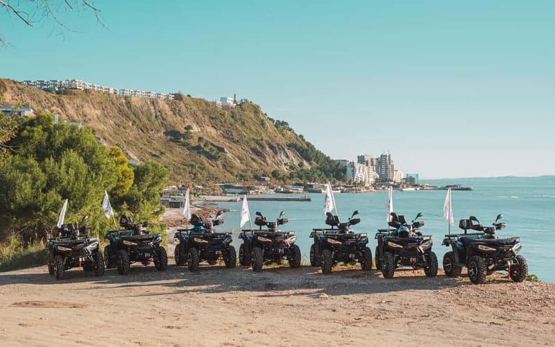 Durres: Kallmi Guided ATV Quad Bike Tour with Helmet - Key points / Takeaways