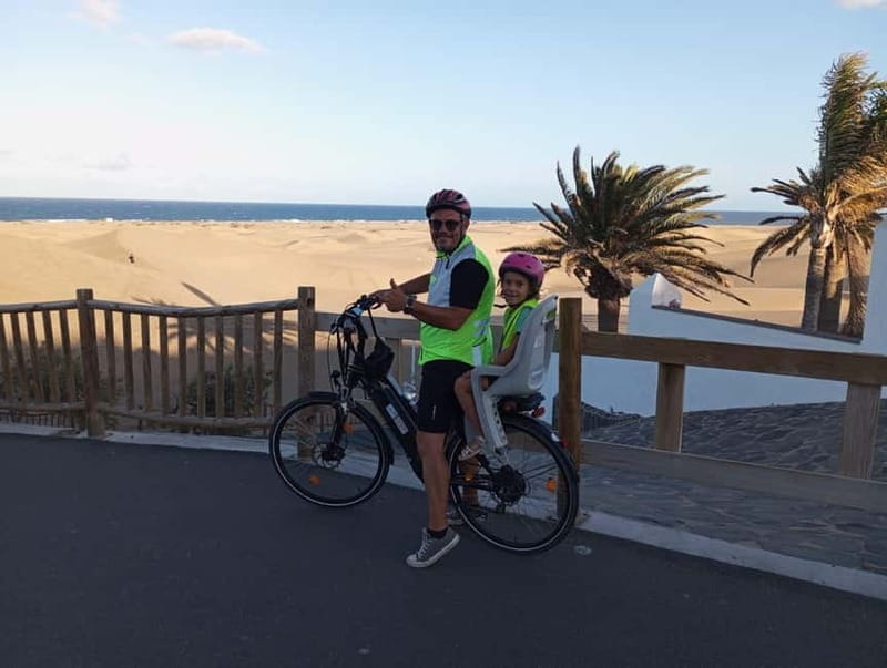 E-Bike Family Tour : Sightseeing Maspalomas Playa del Ingles - Discovering the Maspalomas Dunes and Playa del Ingles by E-Bike