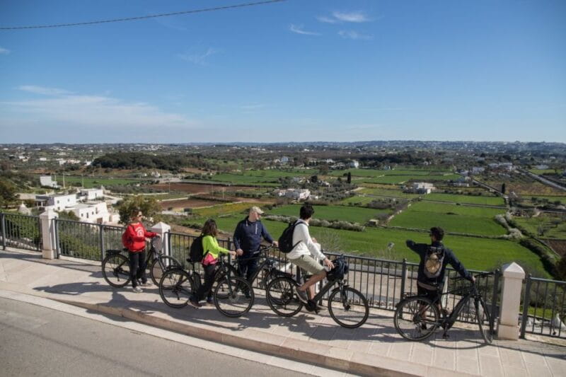 e-Bike ring tour between Martina Franca and Locorotondo - Key Points / Takeaways