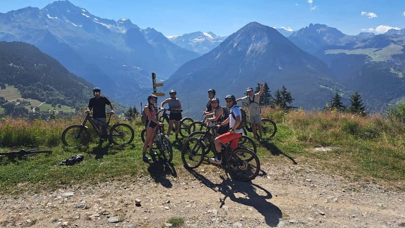 E-BIKE session with your Courchevel instructor - The Optional Mountain Hut Lunch and Its Charm
