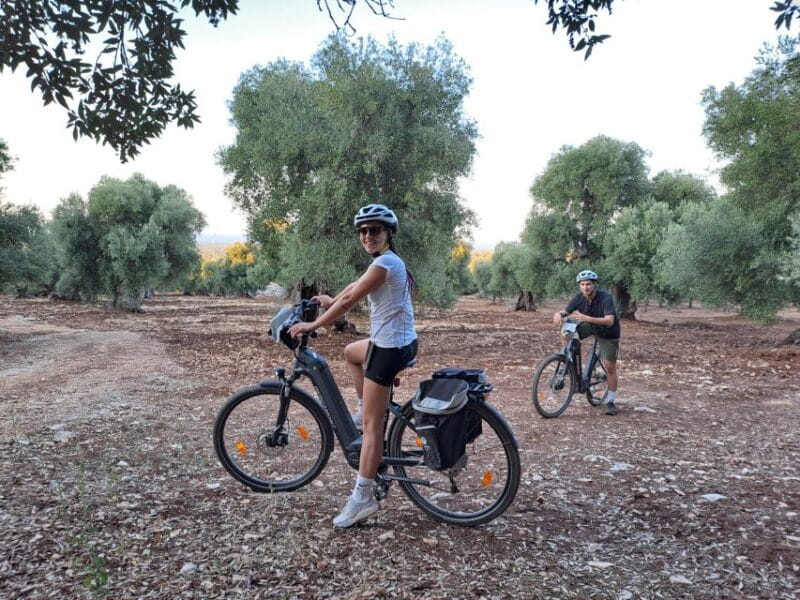 E-Bike Tour in Ostuni. Huge olive trees and a rock village - Discover the Charm of Ostuni on an E-Bike Adventure