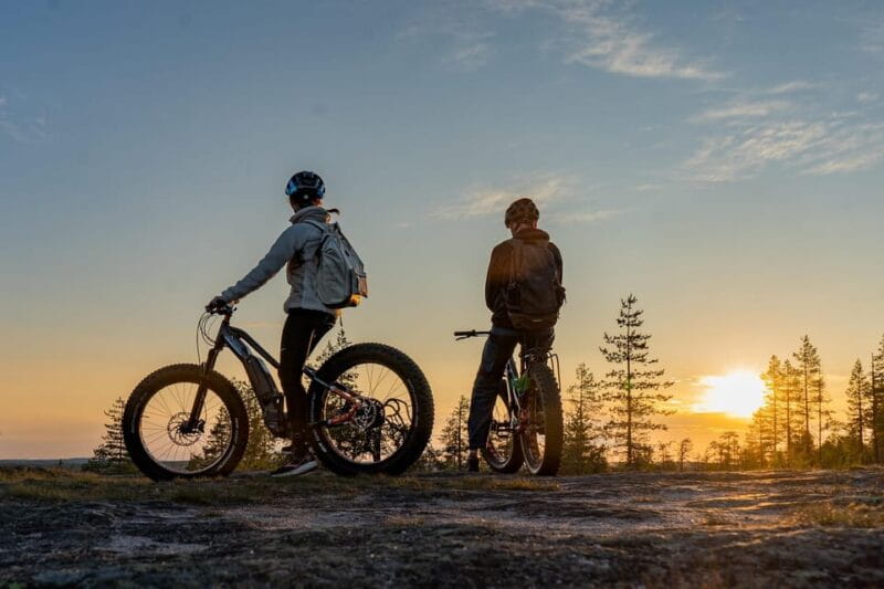 E-FATBIKE TOUR FROM ROVANIEMI UNDER THE MIDNIGHT SUN/SUNSET - Key points / Takeaways