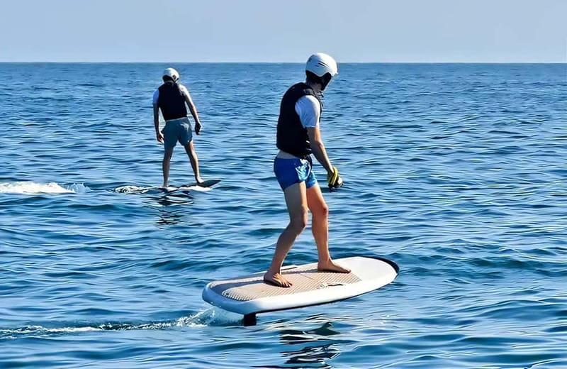 E-Foil Adventure with Instruction in Sitges - In The Sum Up