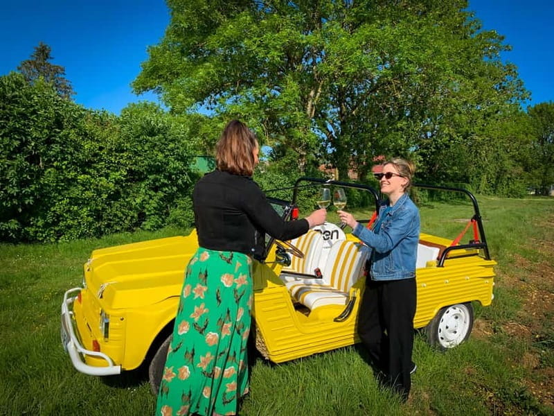 e-Mehari Tour and tasting Chablis Clotilde Davenne - Practical Details and Logistics