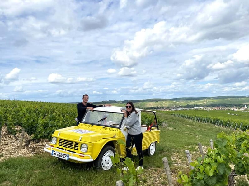 e-Mehari Tour and tasting Chablis Clotilde Davenne - Who Would Love This Experience?
