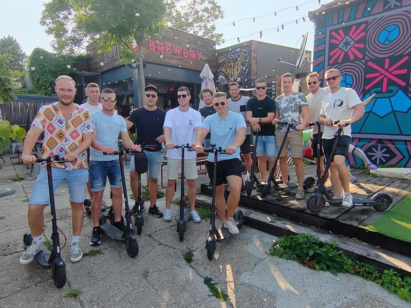 E Scooter Craft Beer and Breweries tour - Discovering Belgrade from a New Angle: The E Scooter Craft Beer Tour