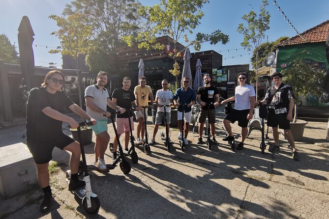 E-Scooter CRAFT BEER and BREWERY Tour - Snacks and Alcoholic Beverages Included