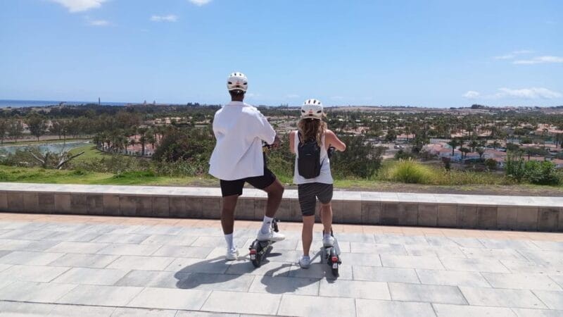 e-Scooter Step Kickstart Guided Tour: Sightseeing Maspalomas - Key Points / Takeaways