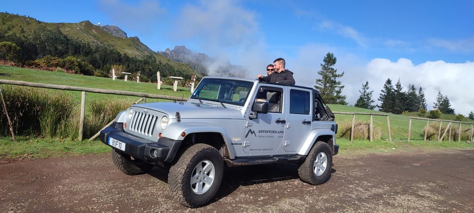 East Tour Santana 4x4 VIP Wrangler Tour 8h Trip - Laurisilva De Madeira