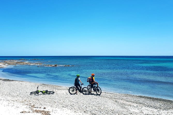 Easy ride to Biderosa, Berchida, & Capo Comino, with Electric Mountain Bikes - Key Points