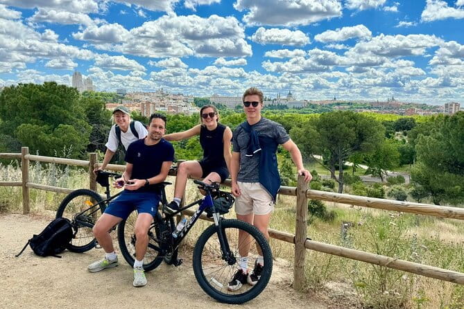 Ebike tour Madrid, green areas and panoramic views. 3 hours - Discovering Madrid’s Hidden Green Corners on Two Wheels