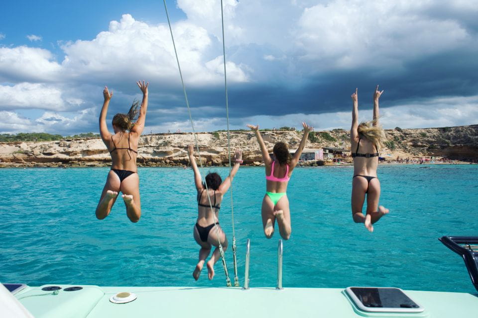 ECO Catamaran - Private Day Charters - Calas, Caves, and Swim Spots