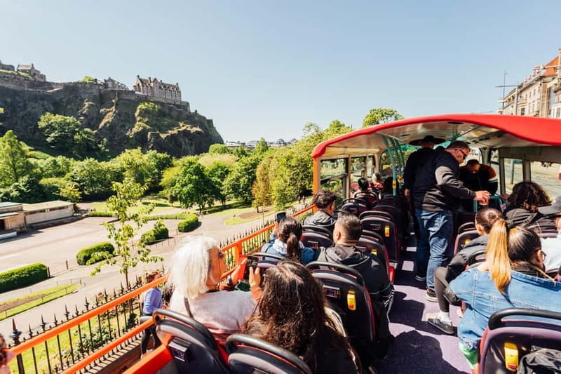 Edinburgh: Big Bus Hop-On, Hop-Off Tour by Open-Top Bus - The Sum Up